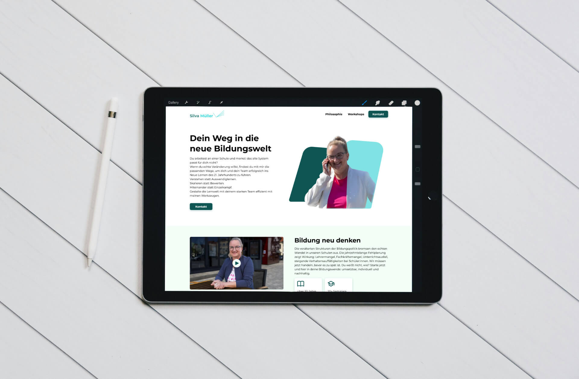 Website von Silva Müller